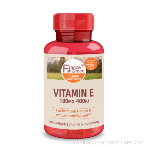 vitamin Immune And Antioxidant Health Vitamin E softgels